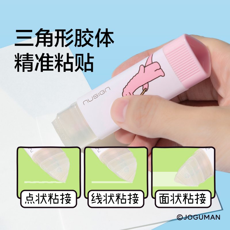 紐賽NS142-Q喬古漫固體膠(混)(三角形21g/支)