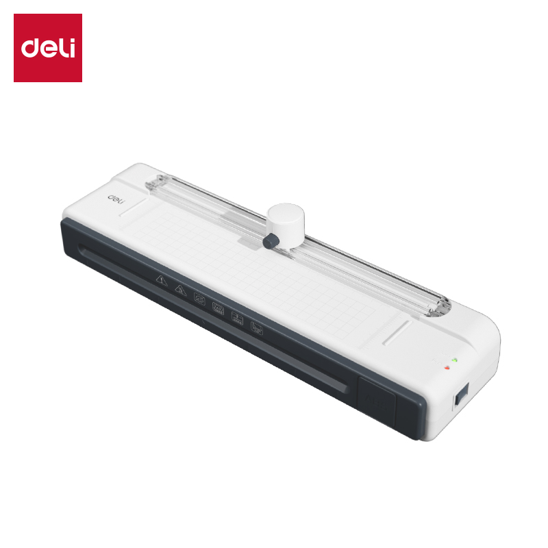 得力GQ308商務塑封機(白)(臺)