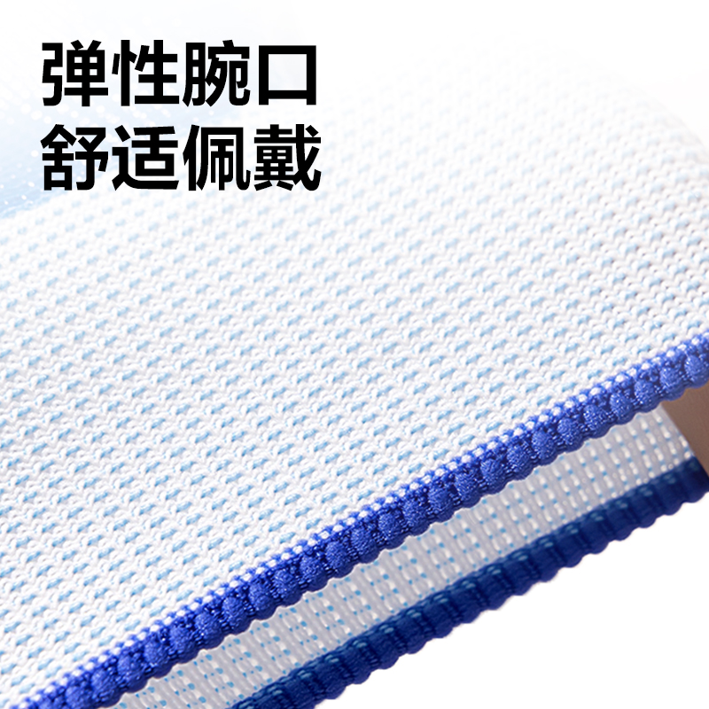 得力得心LQ651丁腈手套(白)(12雙/425g/袋)(22.5*10cm)