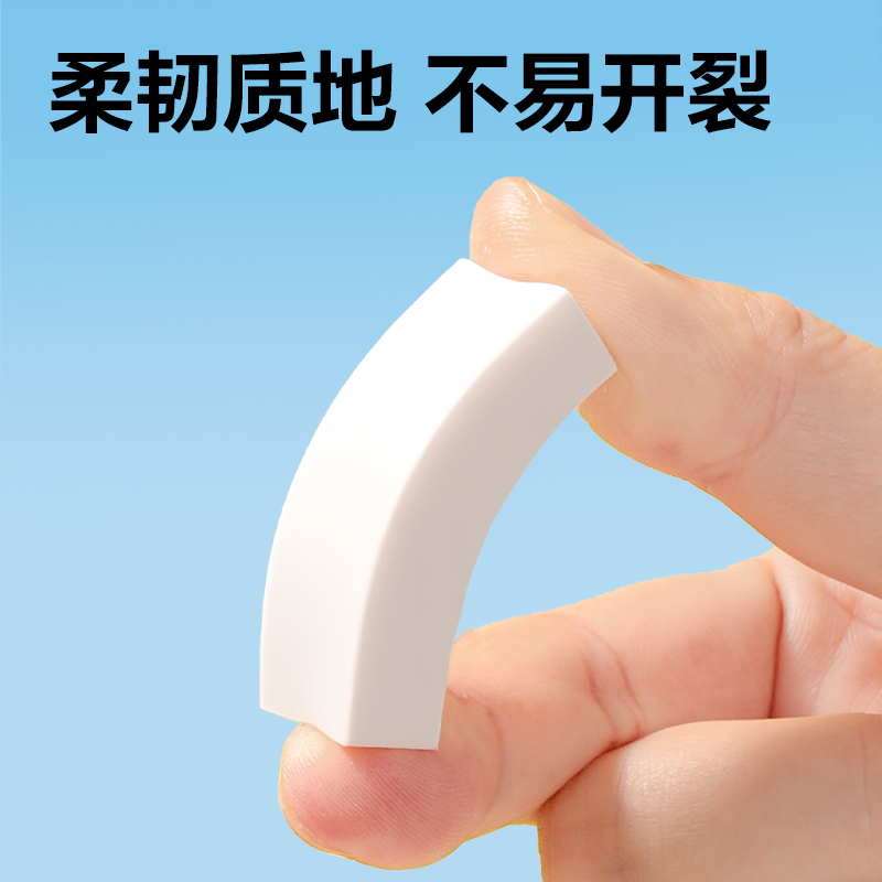 得力7537橡皮擦（白）(塊)