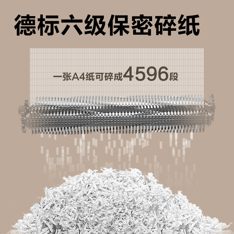 得力GM019碎紙機-商務(wù)碎紙機(深灰色)