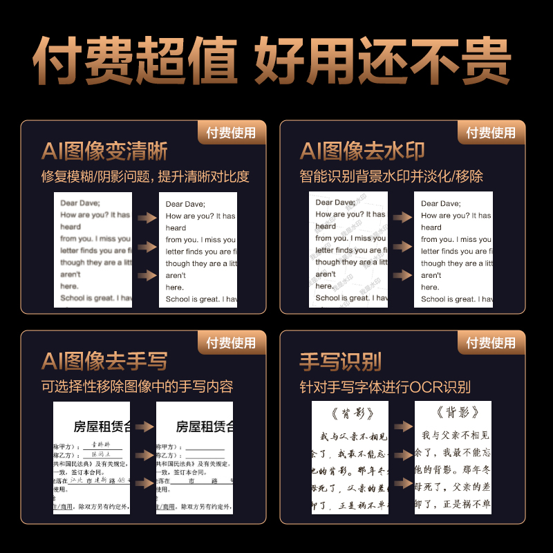 得力GK801高拍儀A4軟墊(黑色)(臺)