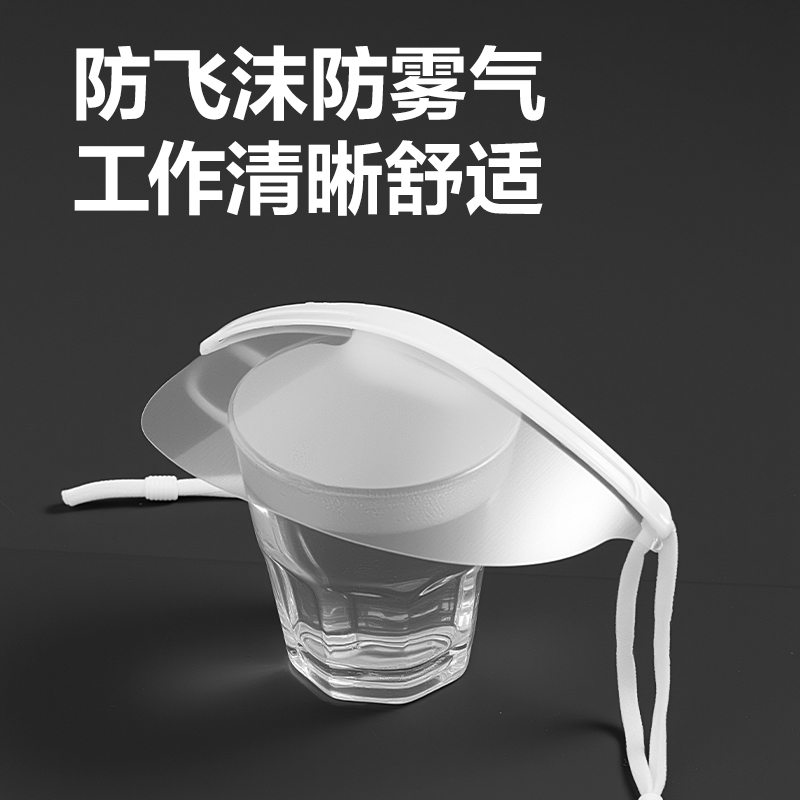 得力得心LQ251透明餐飲口罩(10只/盒)(透明)