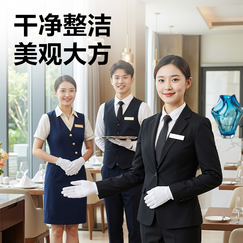得力LQ659白手套(12雙/包)(240g)(白)