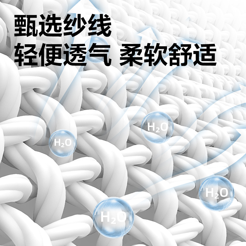 得力LQ659白手套(12雙/包)(240g)(白)