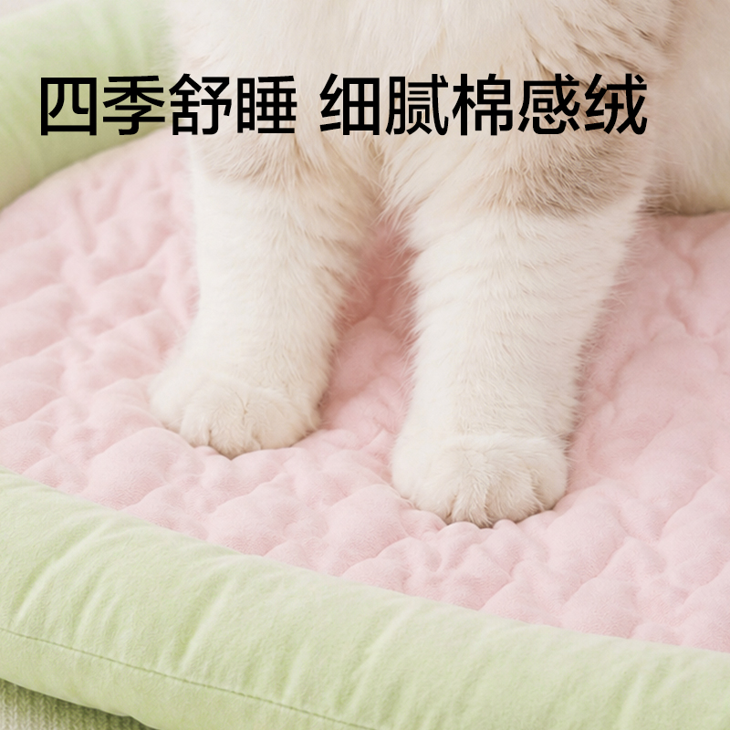 得力Bembam_BM601_M碼寵物豆豆軟墊(綠)(個)