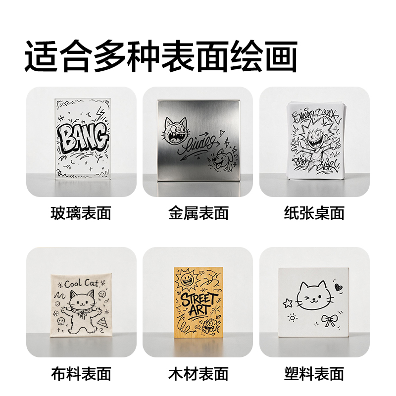 得力NX015勾線筆(黑)（2支/卡）