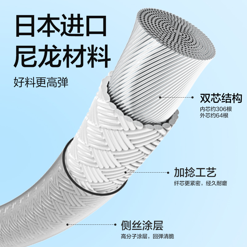 安格耐特FH155碳纖維羽毛球拍-音爆羽線系列(帶3球)(單只裝)(藍(lán))(只)