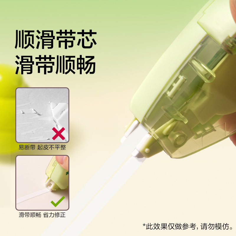 紐賽NS223-DZF修正帶5mm*6m(黃)(個)