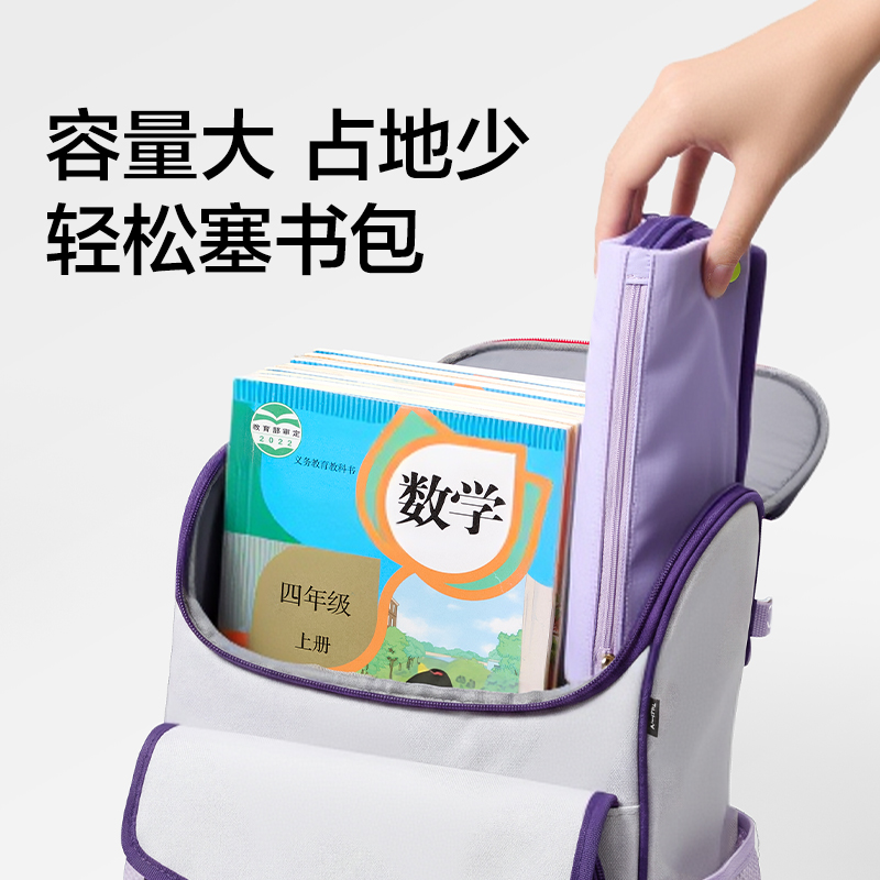 紐賽NS1310子母式大容量筆袋(草甸紫)(個)
