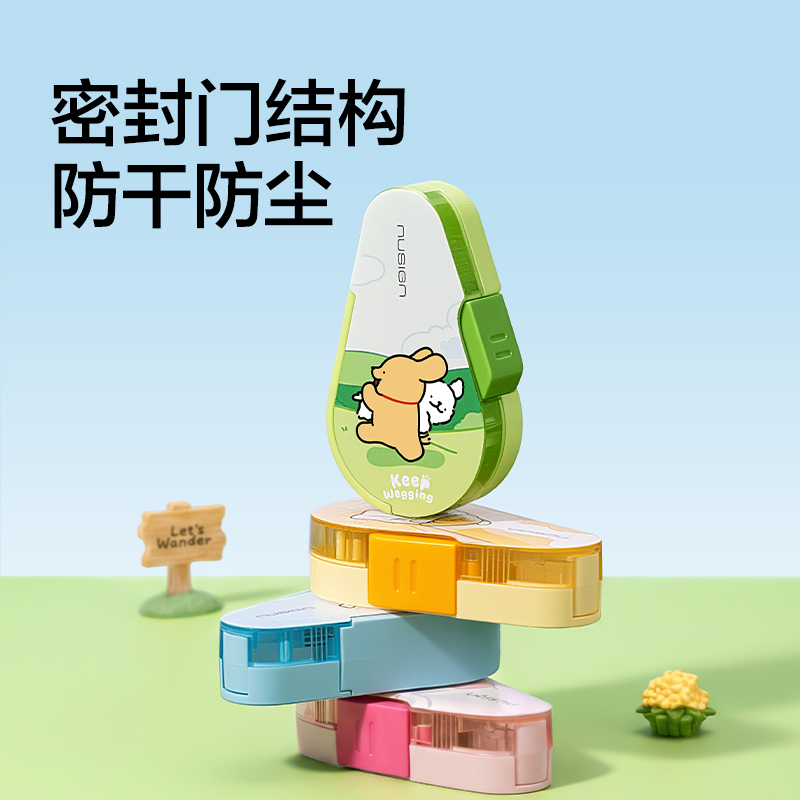 紐賽NS335-SGD線條小狗快樂文具站展架(混)(套)