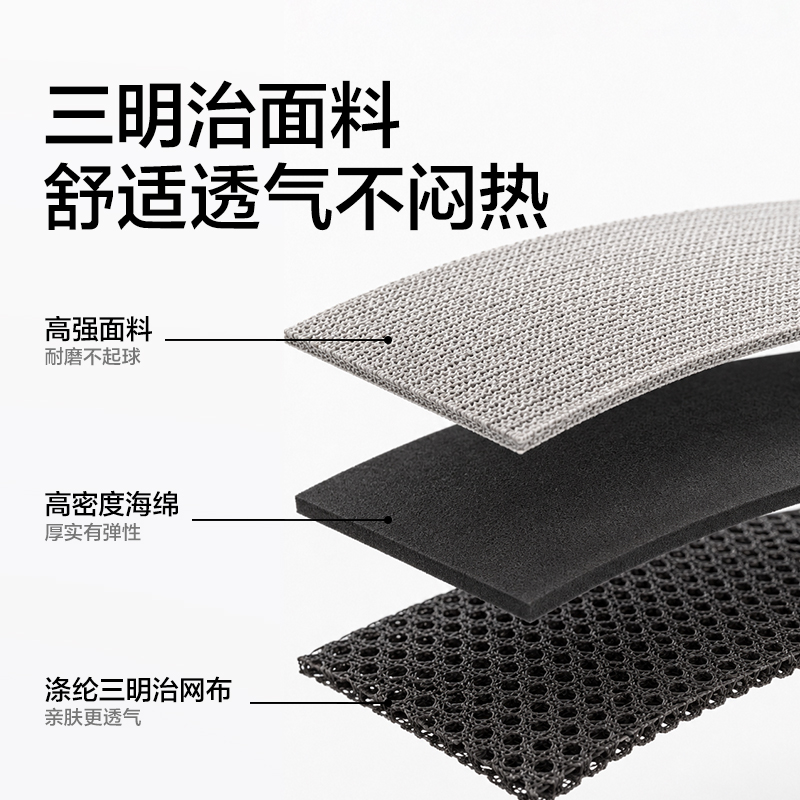 得力Bembam_BM507_S碼H型胸背牽引繩(棕)(個)