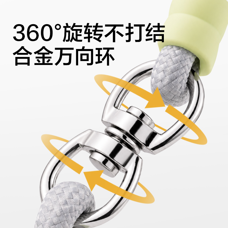 得力Bembam_BM503_1.5m基礎(chǔ)款寵物P繩(藍(lán))(個(gè))