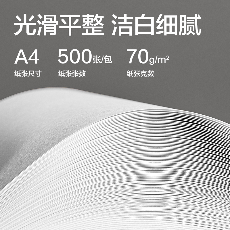 得力ZF860-5帝汶海復(fù)印紙A4-70g-5包(綠色包裝)(箱)